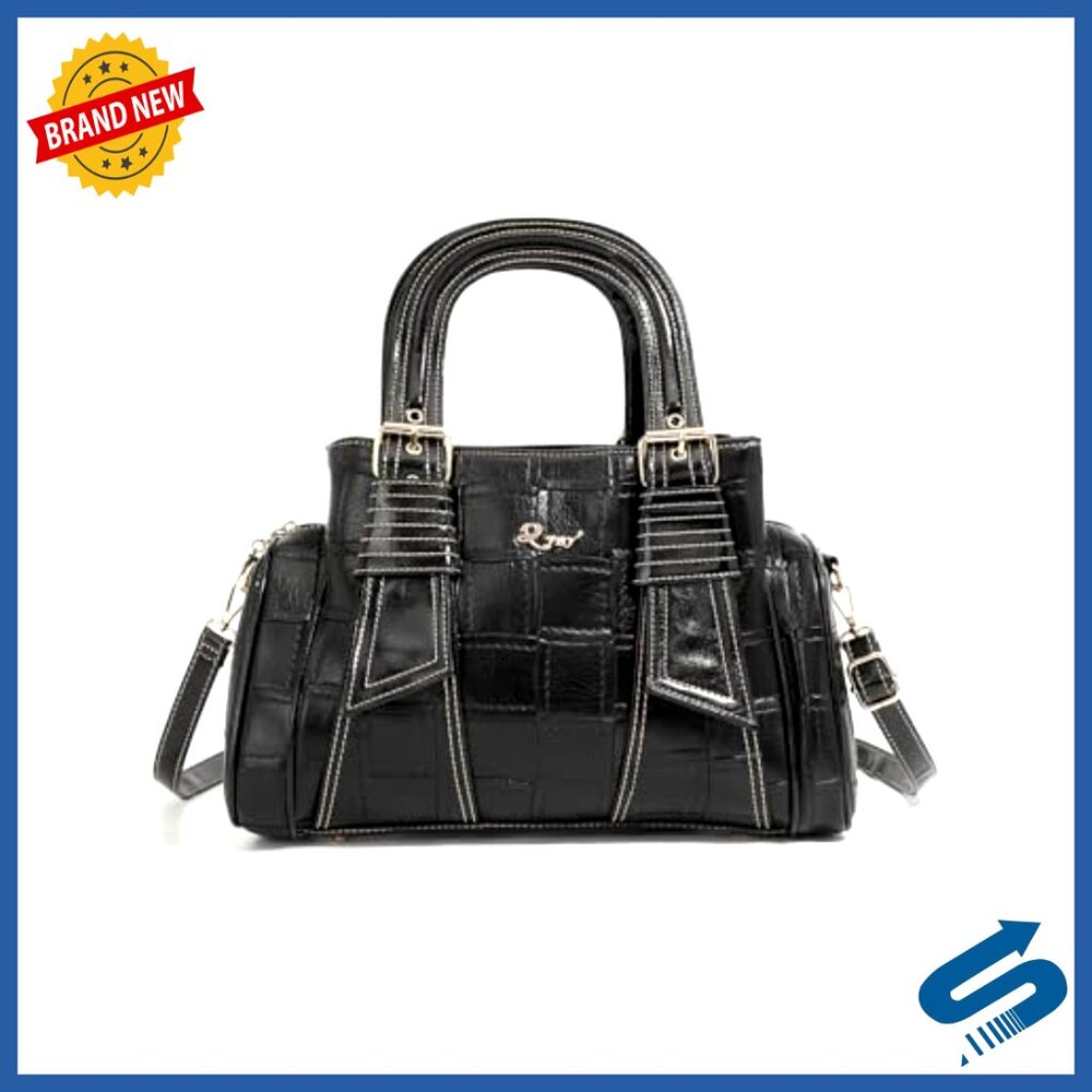 Large Capacity Crocodile Pattern Handbag Set With… - image 3